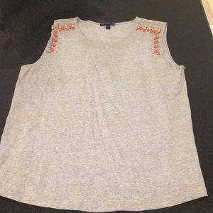 J crew size m tank